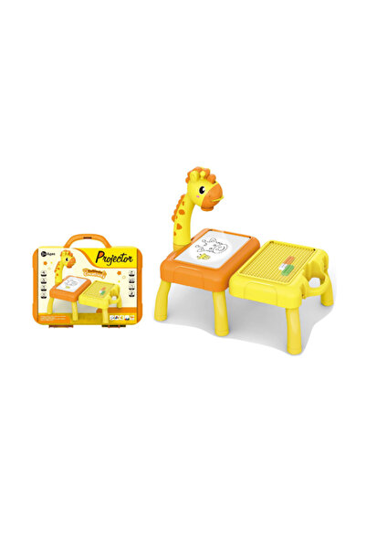 None طاولة الرسم على شكل زرافة مع موسيقى 23-2360073