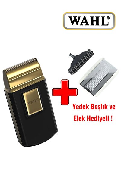 Wahl 07057-016 Gold Seyahat Tipi Tıraş Makinası + Yedek Başlık ve Elek