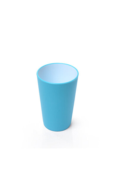 Fissman Tumbler Cup Solid Pattern Food Grade Plastic Blue 300ml