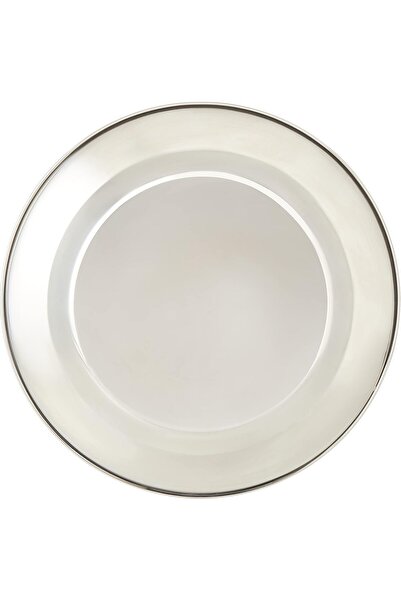 RAJ STAINLESS STEEL SOUP PLATE, 28 CM, SP0012, SOUP PLATE , SERVEWARE , SERVING PLATE , RICE PLATE