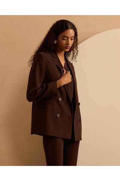 SEÇİL Brown Casual Jacket - 242110003   Seçil