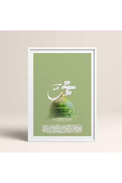HOMEPACK Single Wooden Framed Painting One Piece Poster Painting Tk/1216