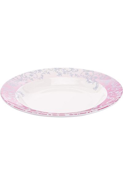 AKDC Melamine Soup Plate L(23cm) xW(23cm) xH(3cm) White