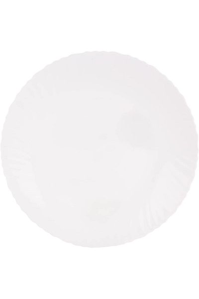 AKDC DINNER PLATE 27CMX27CMX3CM White