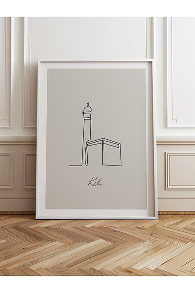 HOMEPACK Pictură cu un singur cadru din lemn Pictură poster dintr-o bucată TK/1204