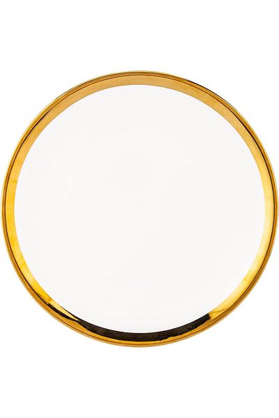 AKDC DINNER PLATE 25CMX25CMX2CM White