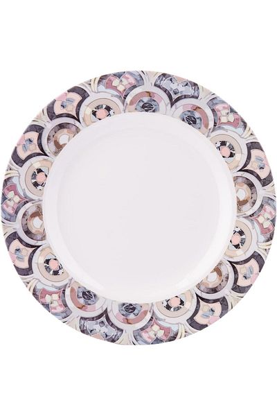 AKDC M/Mine Dinner Plate L(25cm) xW(25cm) xH(3cm) White