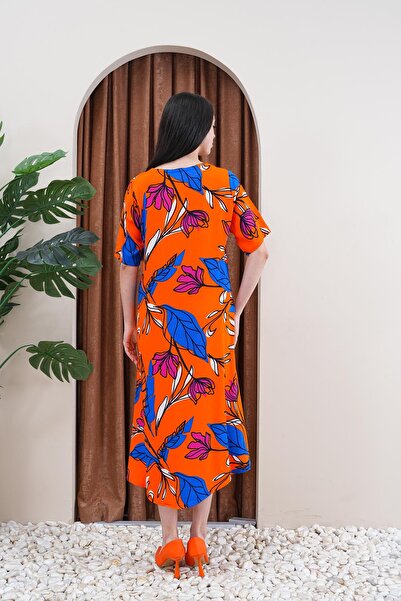 WestBound Літнє плаття з квітковим візерунком на піврукаві | Пляжне плаття | Домашнє плаття | Відпускне плаття