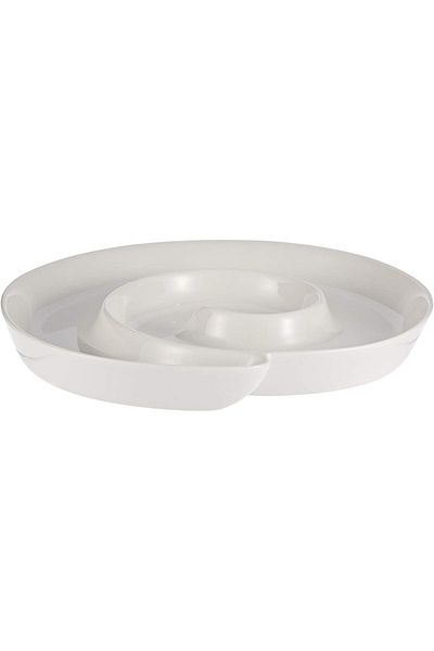 Symphony Spiral Plate, 27 Cm,White