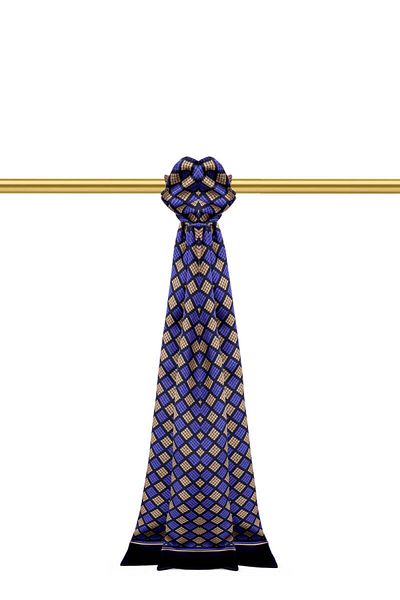 Bursa İpek Saks Patterned Men's Silk Cashew