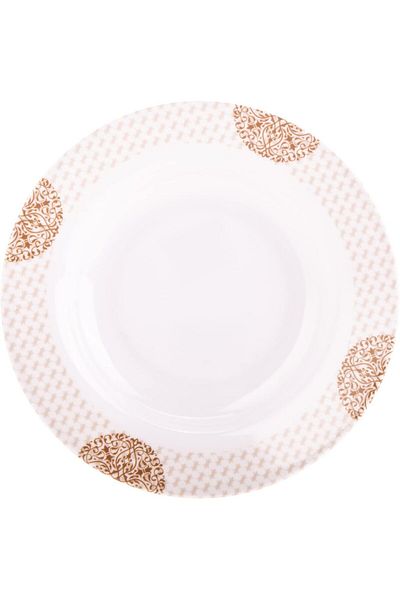 AKDC M/Mine Soup Plate L(20cm) xW(20cm) xH(3cm) White