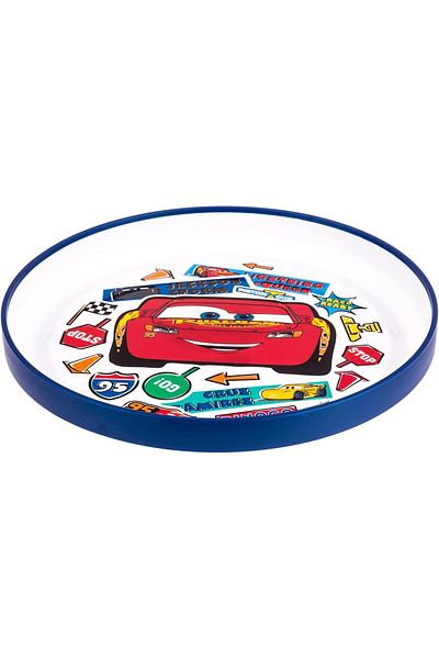 AKDC CARS PLATE 20CMX20CMX2CM Multicoloured