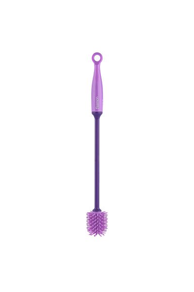 Fissman Silicone Bottle Cleaning Brush Purple 30cm