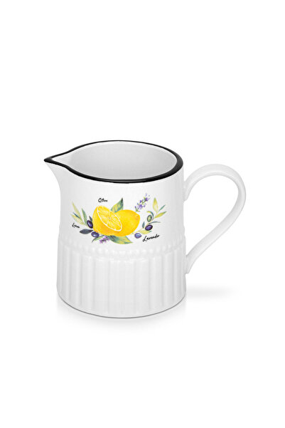 Fissman إبريق كريمة ليمون بروفانس سيريز 250 مل من البورسلين