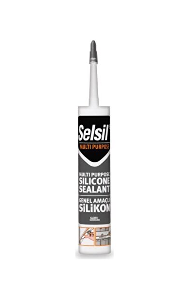 Genel Markalar Selsil Silikon Çok Amaçlı, Su Geçirmez Universal Beyaz 280 Ml