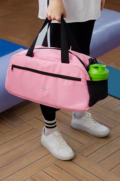 Bambus Home Two Compartment Hand and Shoulder Carry Daily Travel Gym Fitness and Sports Bag
