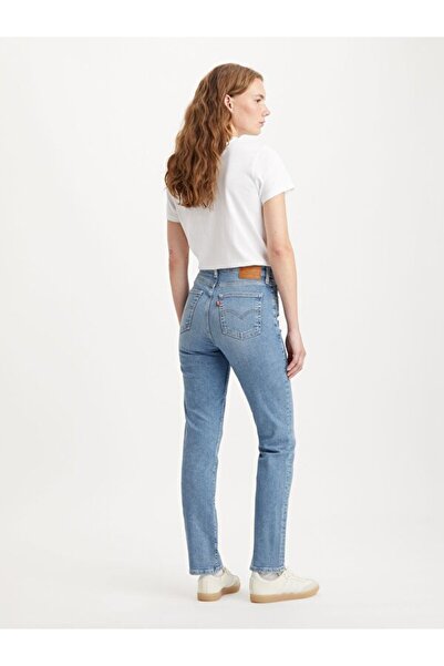Levi's 724™ High Rise Straight Kadın Jean Pantolon - Blue Wave Light