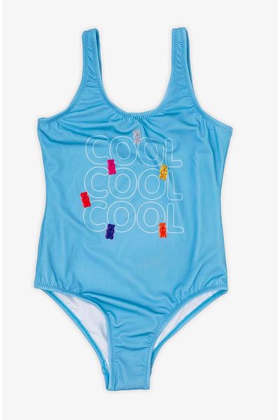 Haribo Blue Girl's Swimsuit