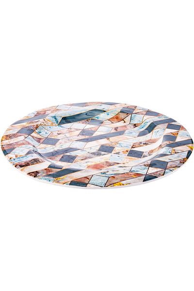 AKDC M/Mine Dinner Plate L(28cm) xW(28cm) xH(2cm) White 9555997009174