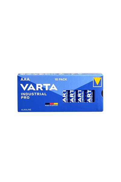 Varta 4003 Endüstriyel Pro Alkalin AAA Size İnce Kalem Pil 10lu