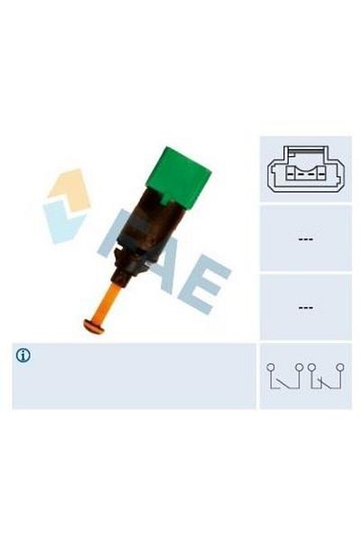 FAE Brake Sensor (WITH 4 PLUG SOCKETS) Cıtroen-fiat-lancıa-peugeot