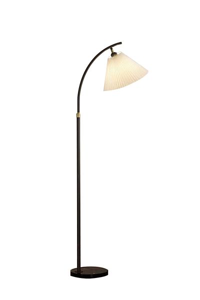 sharpdo مصباح أرضي LED لغرفة المعيشة وغرفة النوم الحديثة بثلاثة ألوان قابلة للتعديل بقوة 12 وات