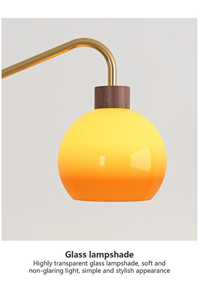 sharpdo مصباح أرضي لغرفة المعيشة على الطراز الفرنسي بتصميم ريترو، لمبة إضاءة متغيرة بثلاثة ألوان، مع مفتاح قدم