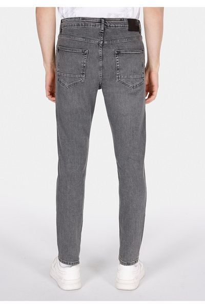 Colin's 035 Pantaloni negri pentru bărbați, cu talie înaltă, skinny, skinny