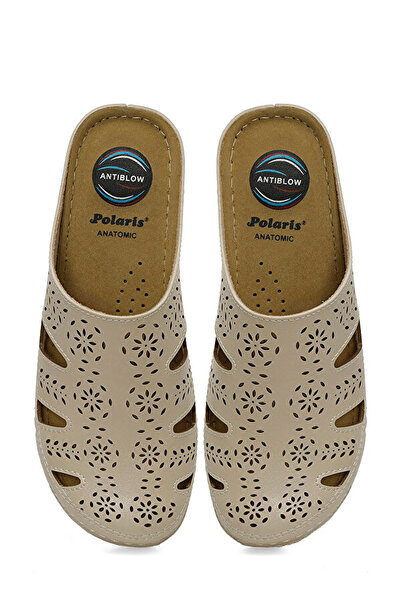 Polaris 164347.Z5Fx Bej Kadın Terlik A101986507