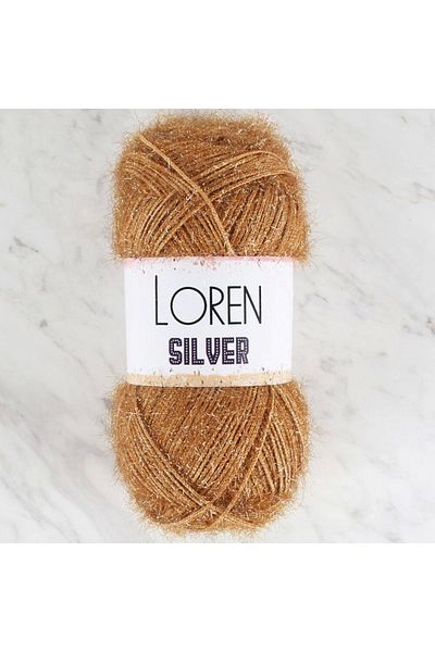 KARMEİS Loren Silver Brown Πλεκτό νήμα - RS0054 - 34096