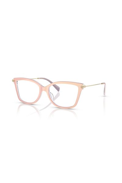 Michael Kors Woman Kingston Eyeglasses- Mk 4150u - Lense Size:52mm - Light Sand Laminate