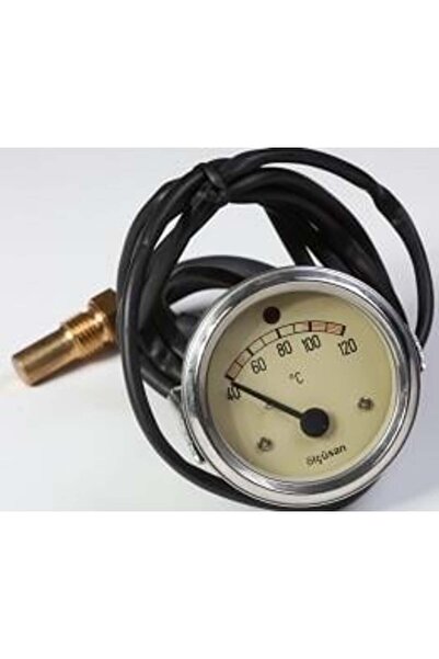 ÖLÇÜSAN HARARET SAATİ CİVALI 2 MT (40°C-120°C) (İKAZLI) (52 MM)