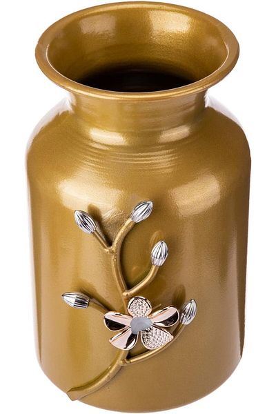AKDC Jar 12Cm X 12Cm X 20Cm Golden