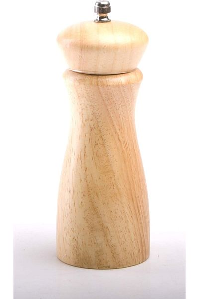 Billi Wooden Pepper Grinder, Beige, WA-Gr6