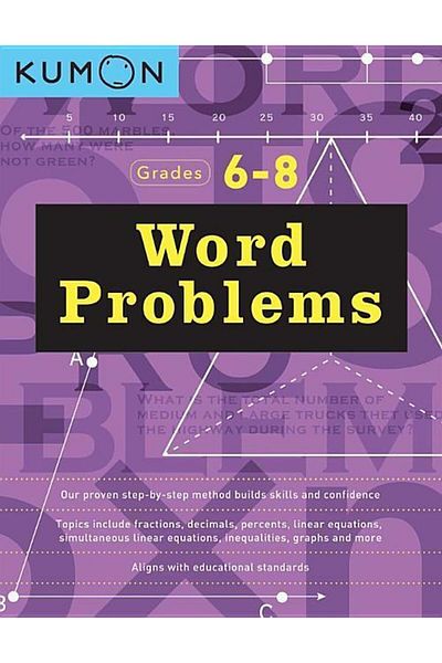 Kumon Publishing Kumon Word Problems Grades 6/8