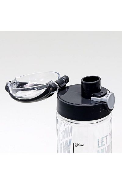 Winds Trading Stylish 630 ML Insulated Sports Water Bottle, BPA Free, Leak Proof, Press Button, Hot/Cold Drinks.