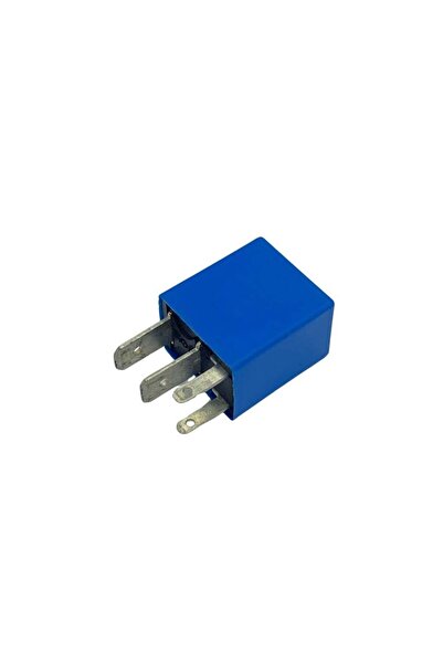 ORJ 12v Röle 4 Uçlu Mikro (MAVİ) Oem