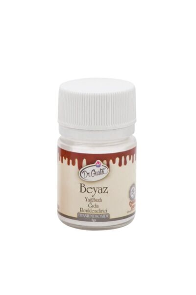 Dr. Gusto Dr Gusto Yağ Bazlı Beyaz Toz Çikolata Renklendirici 7 Gr