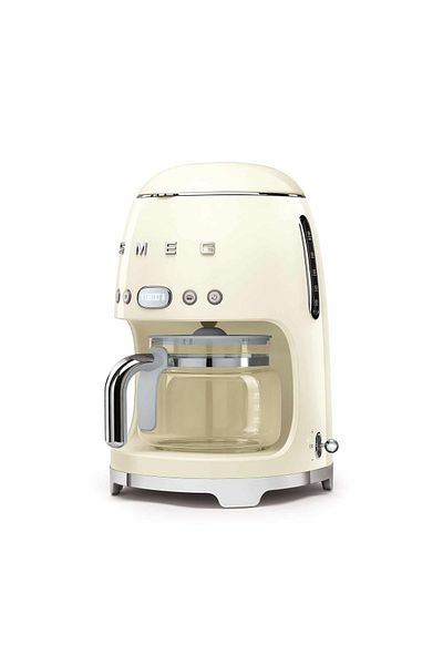 SMEG 50's Style Drip FIlter Coffee Machine, Cream