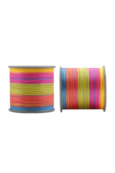Mercan Platinum X4 500m Multicolour Pe Braid - Fish Tape