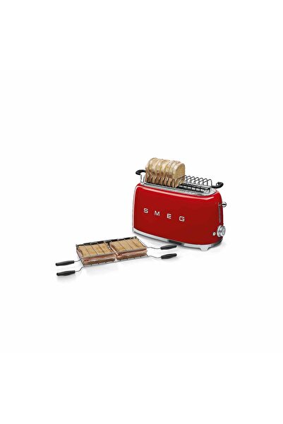 SMEG 50's Style 4-Slice Toaster, Red