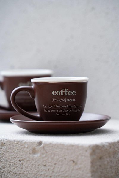 ACAR Blush 2-Person Coffee Cup Set - 90 ml