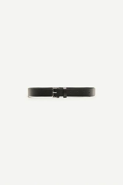 Bershka Thin faux leather belt