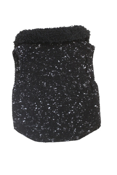 lelies Tedy Yaka Siyah El Örgüsü Bebek Yeleği