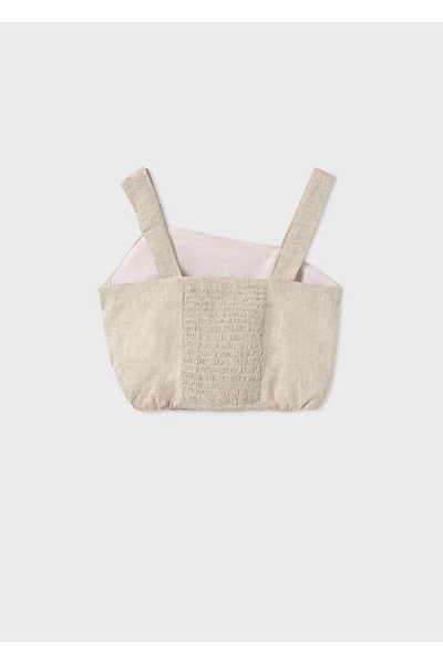 MAYORAL Girl Asymmetrical Blouse - 10-14 Years - Cream
