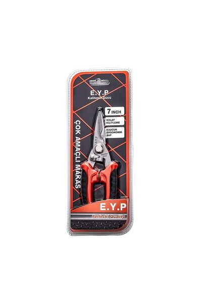 Worldtec Horizontal Tactical Conservative Scissors 7-Inch Multi-Purpose Cutting Cleaver
