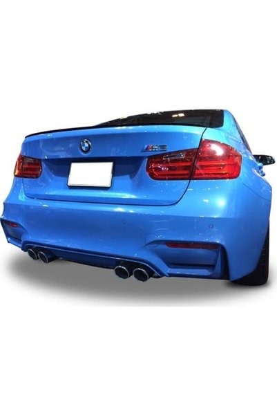 HYM TUNİNG BMW 3 SERİSİ F30 M3 İNCE SPOYLER 2012 2018 BOYASIZ