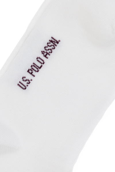 U.S. Polo Assn. Мъжки бели чорапи 50297465-VR013