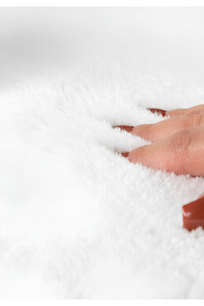 Sarar Yıkanabilir Kaymaz Taban Puffy Peluş Halı Yolluk
