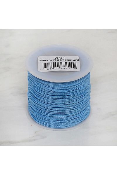 NACAR AVM Σχοινί Loren Parachute 100 Mt Baby Blue